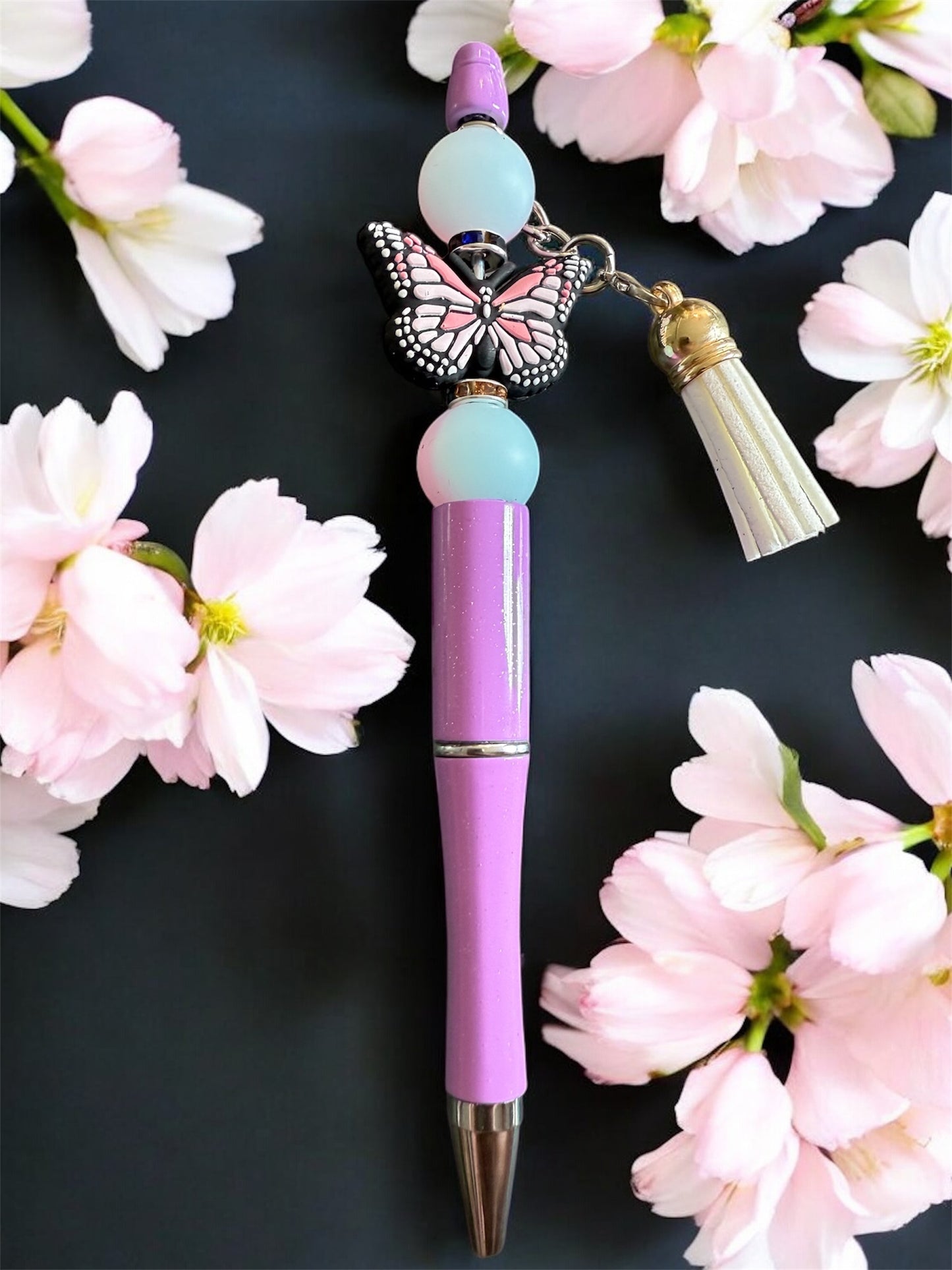 Beaded pens