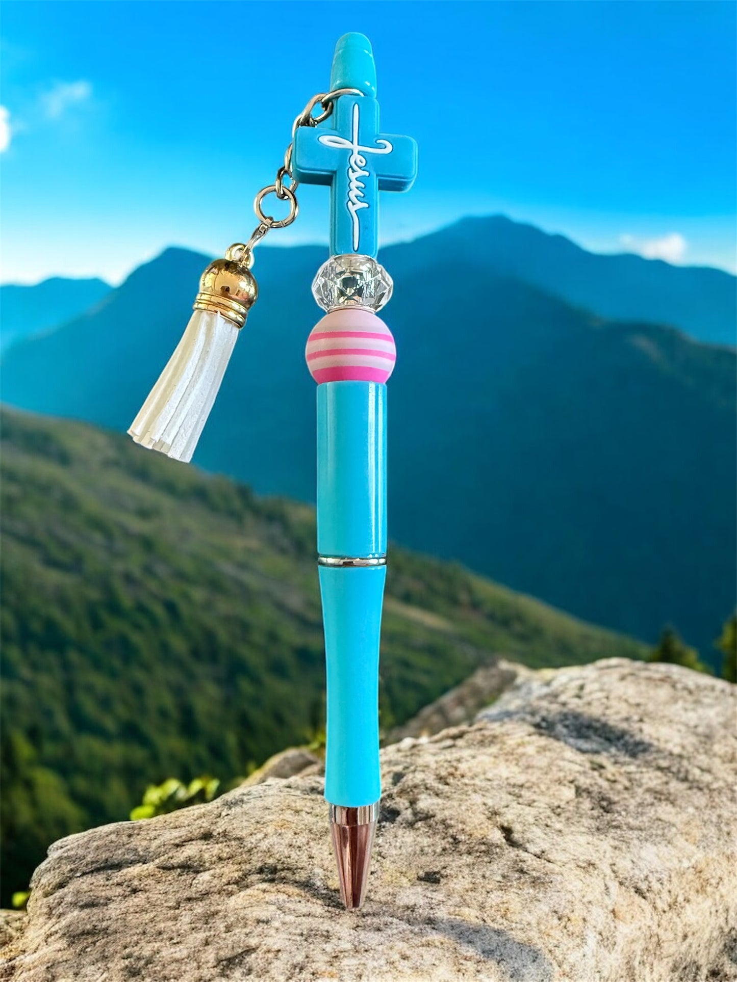 Beaded pens