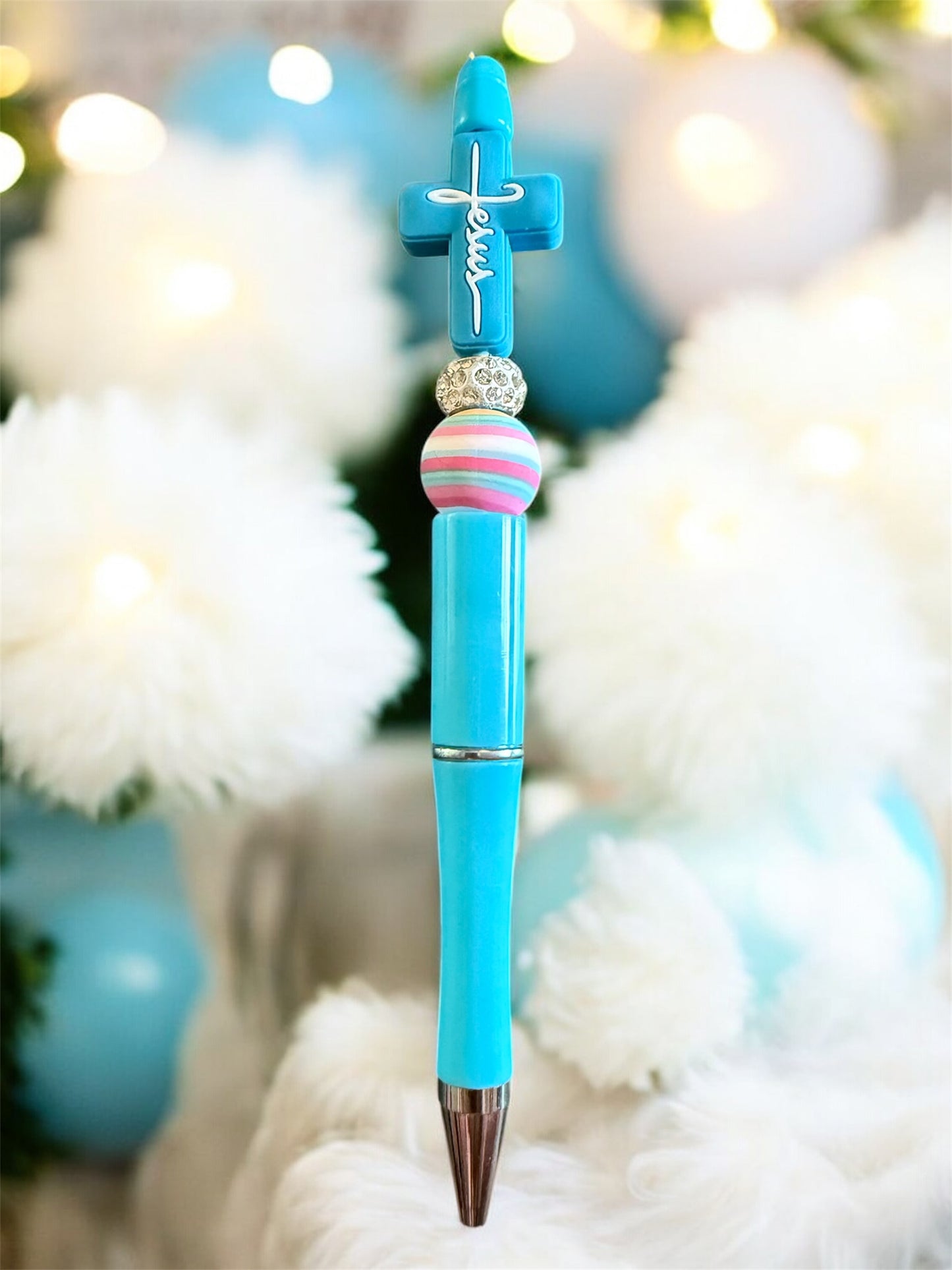 Beaded pens