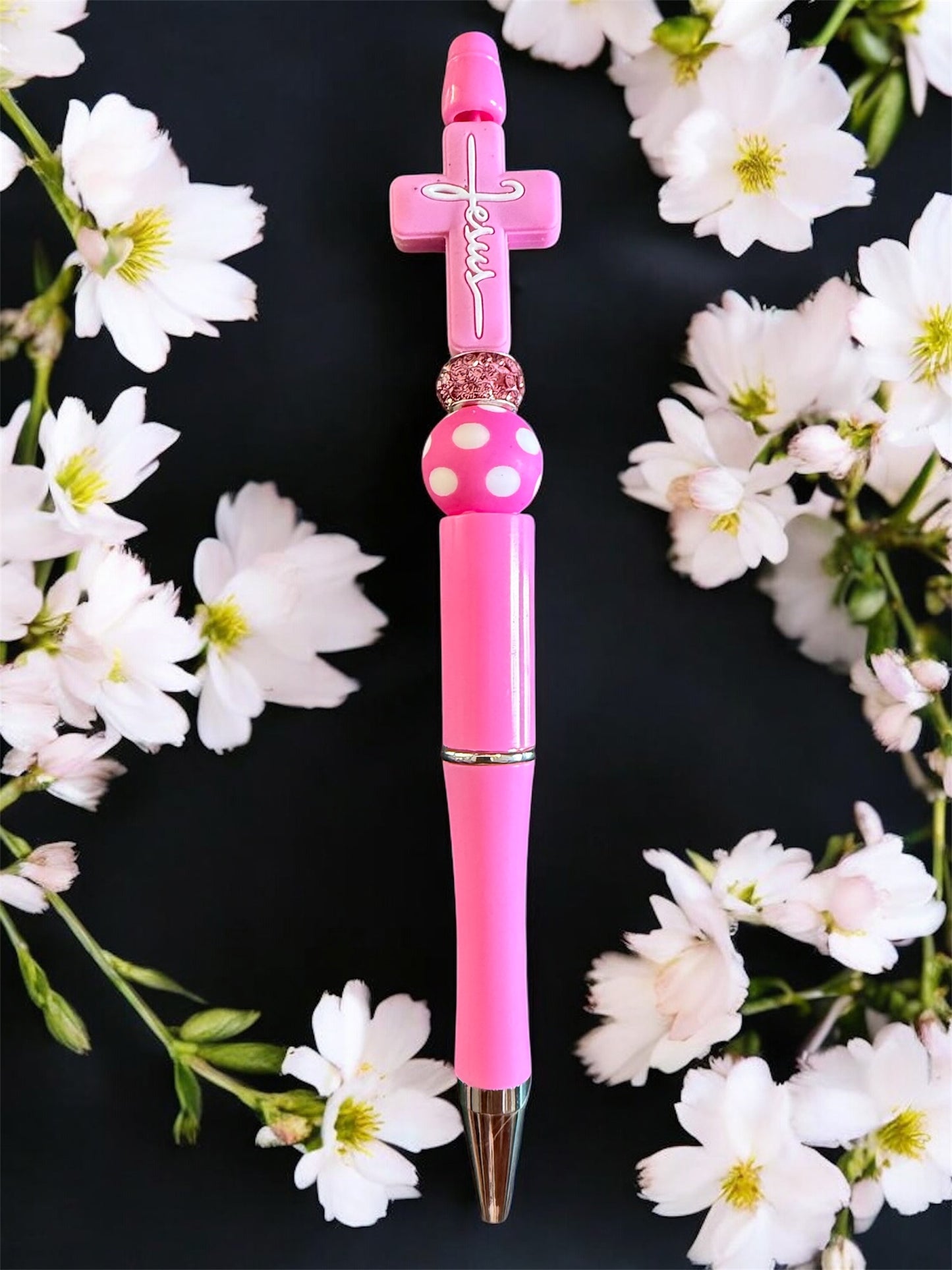 Beaded pens
