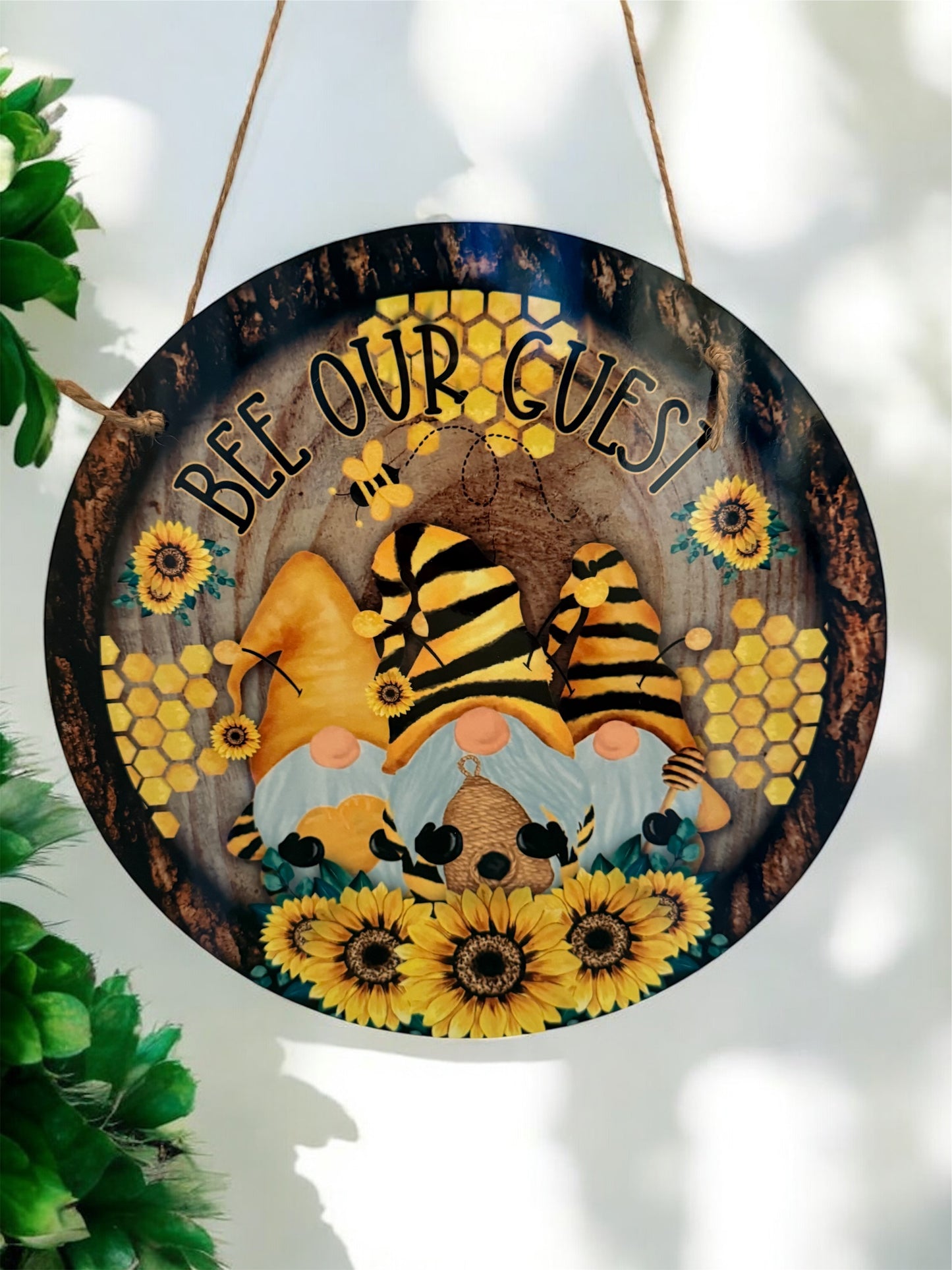 12 inch Wooden  Door Hanger