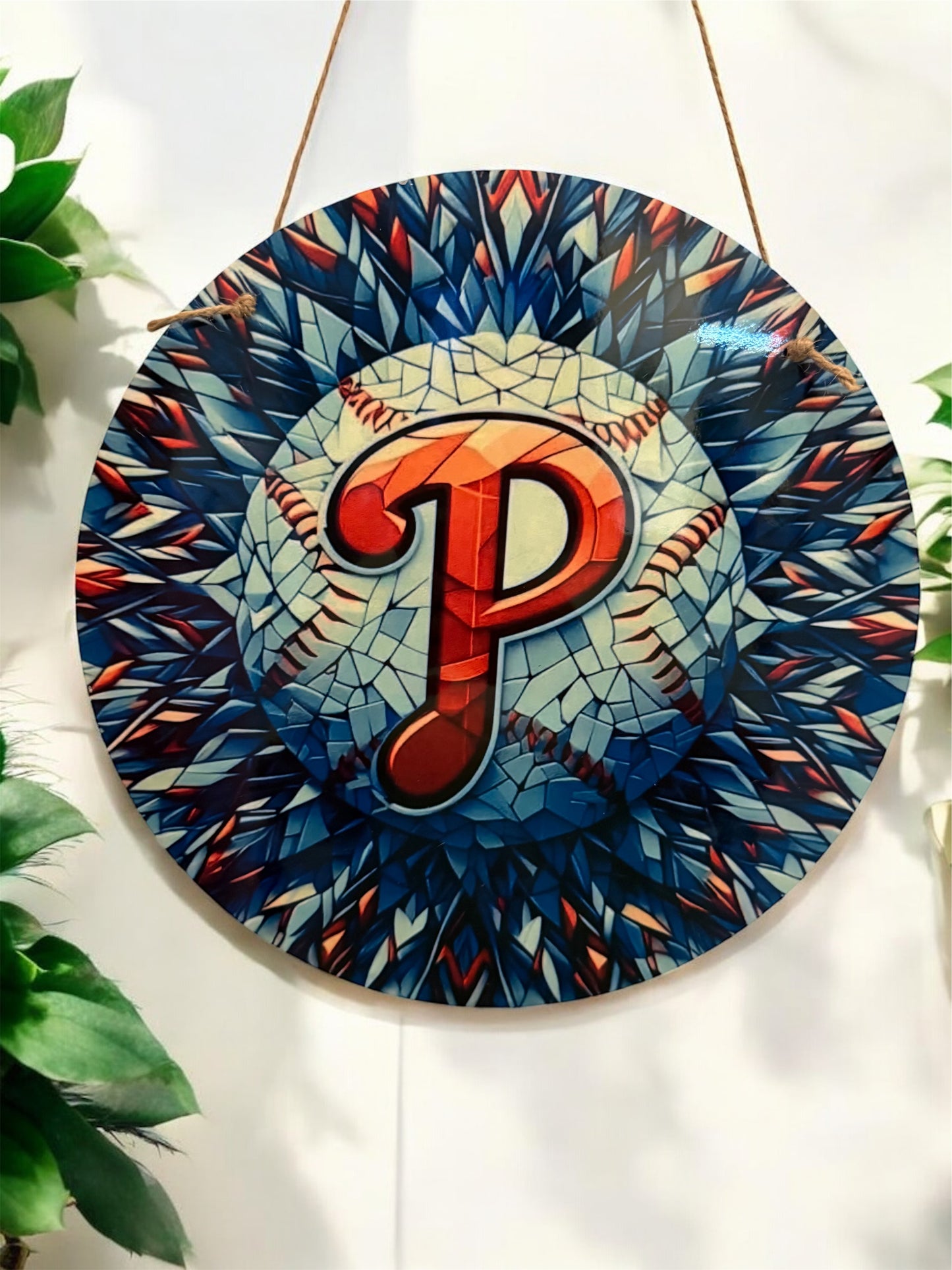 12 inch Wooden  Door Hanger